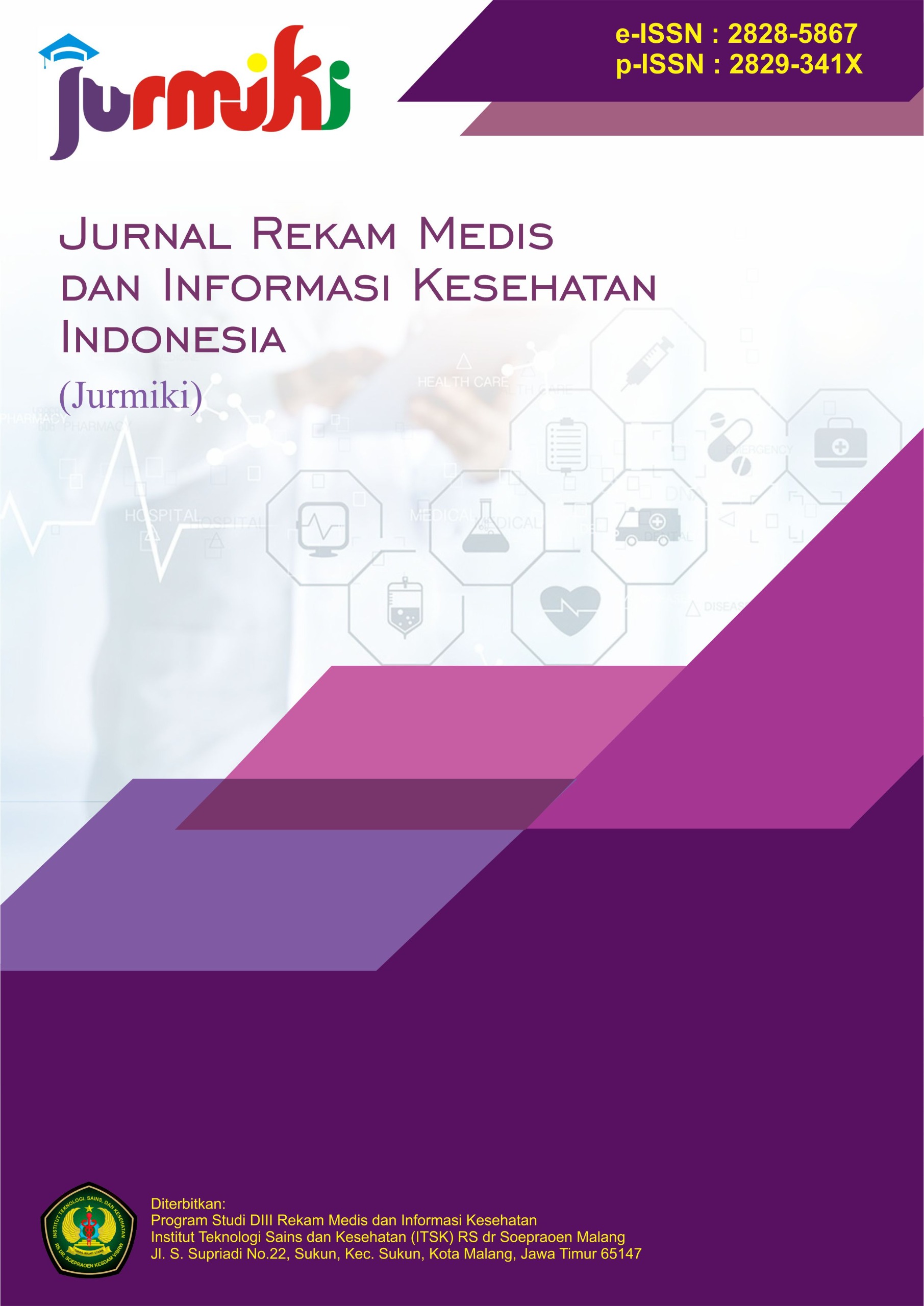 					View Vol. 1 No. 2 (2022): Juni : JURMIKI (Jurnal Rekam Medis dan Informasi Kesehatan Indonesia)
				